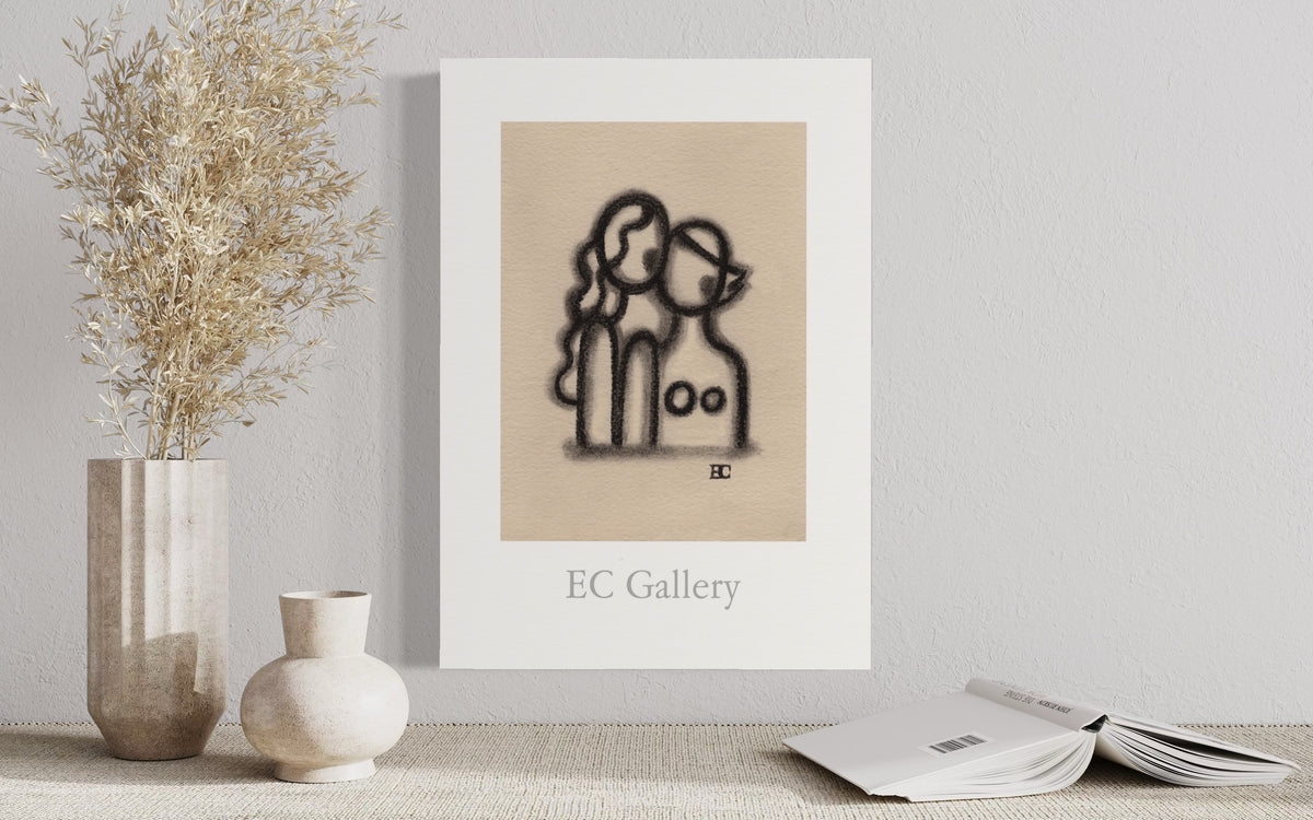 LadyLove // ​​Poster in mat papier van museumkwaliteit