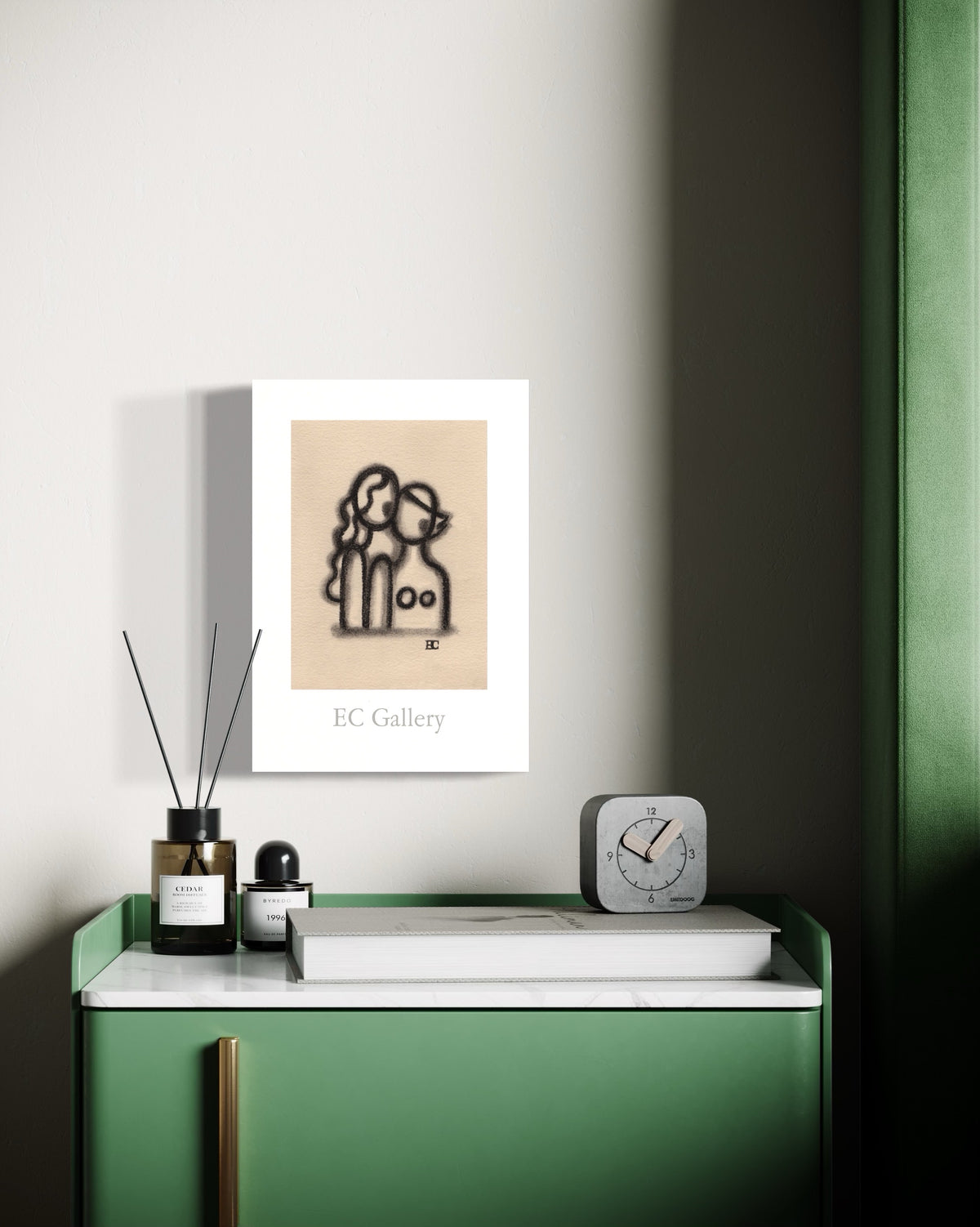 LadyLove // ​​Poster in mat papier van museumkwaliteit