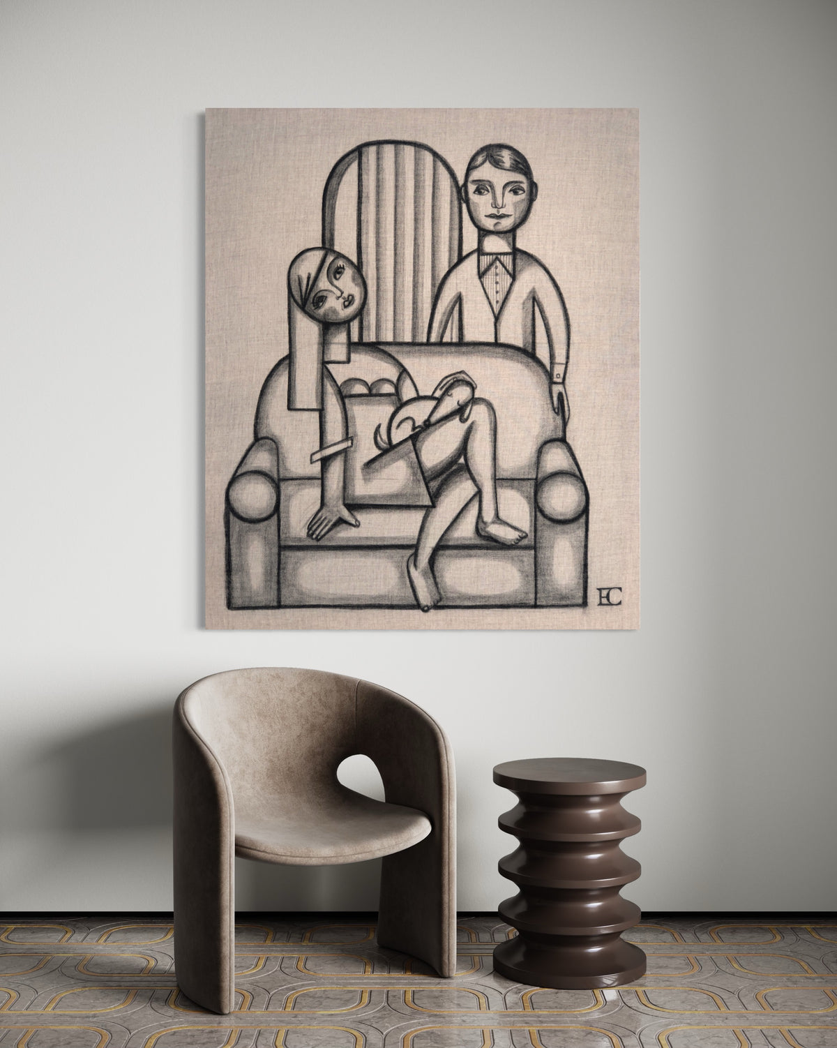 The Chair - 120x100cm