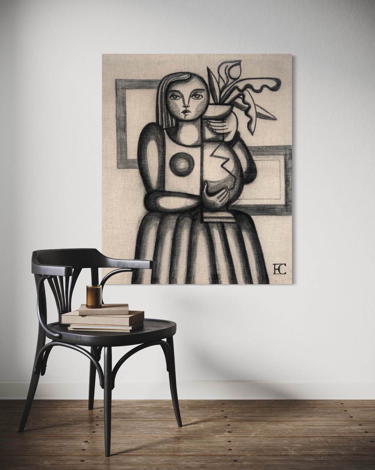 The Broken Vase - 120x100cm